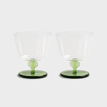 Water glass petal set of 2