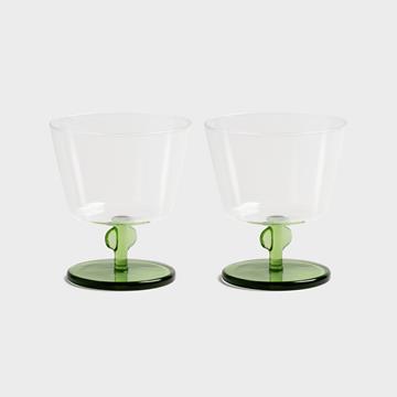 Water glass petal set of 2