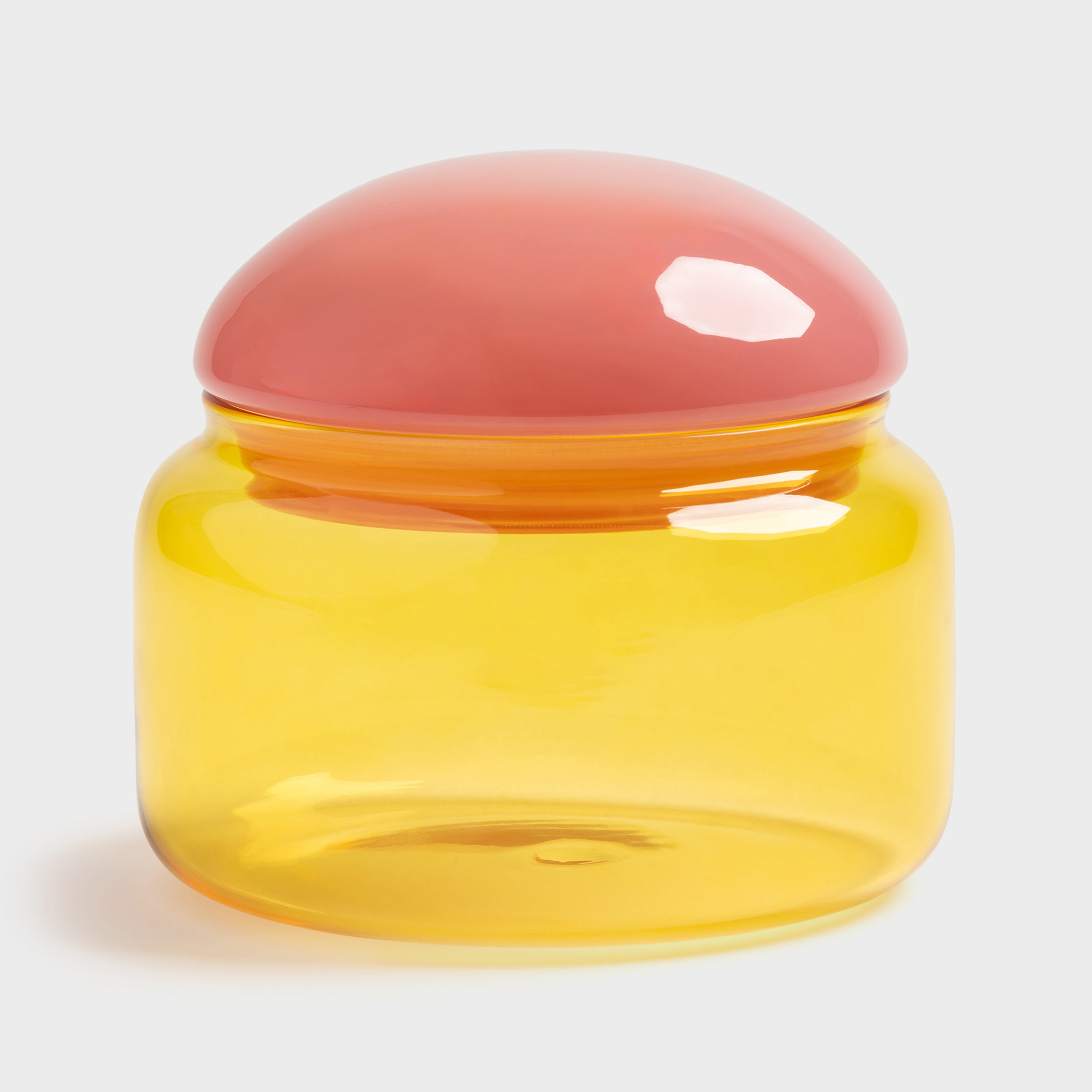 Jar puffy yellow