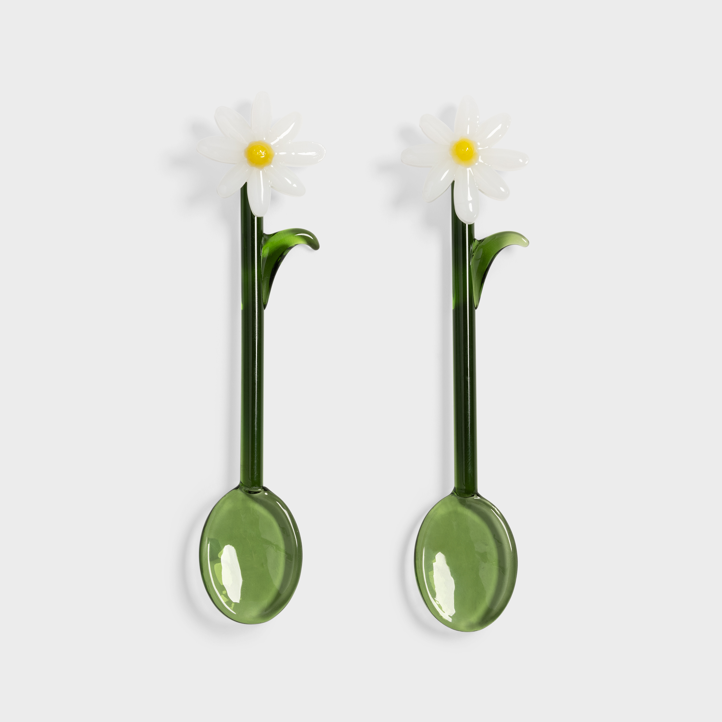 Spoon flora white set of 2