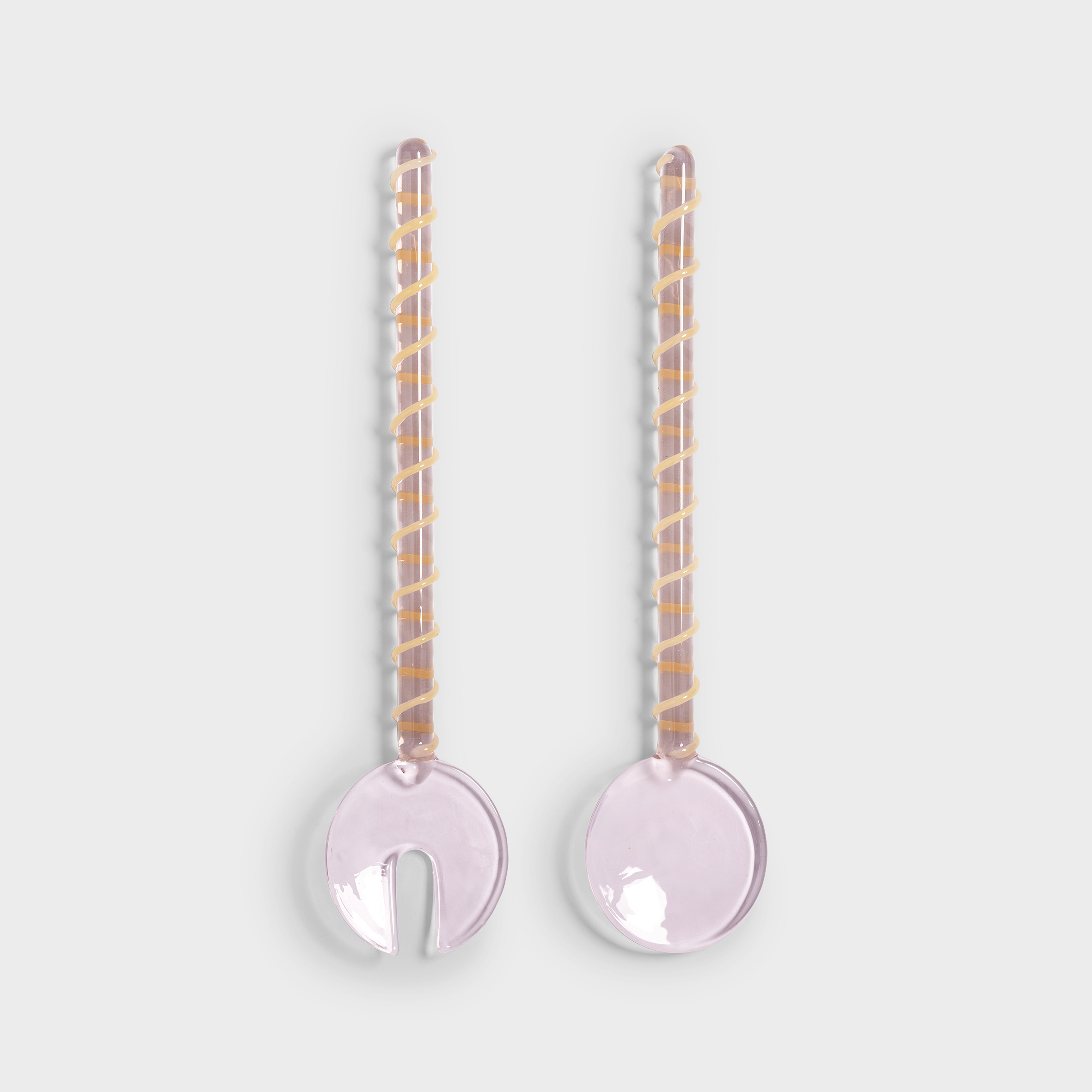 Salad server sling pink